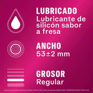 SICO CONDÓN PLAY FRESA